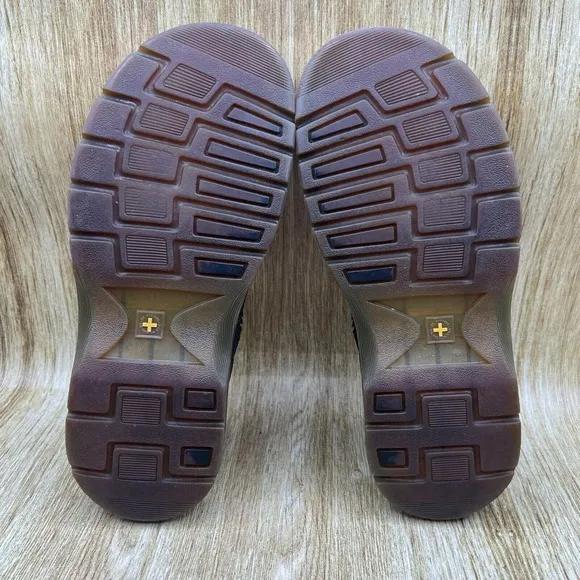 Dr.‎ Martens Mawgan Men's Size 9 Brown Leather Low Top Sneakers Shoes Casual
