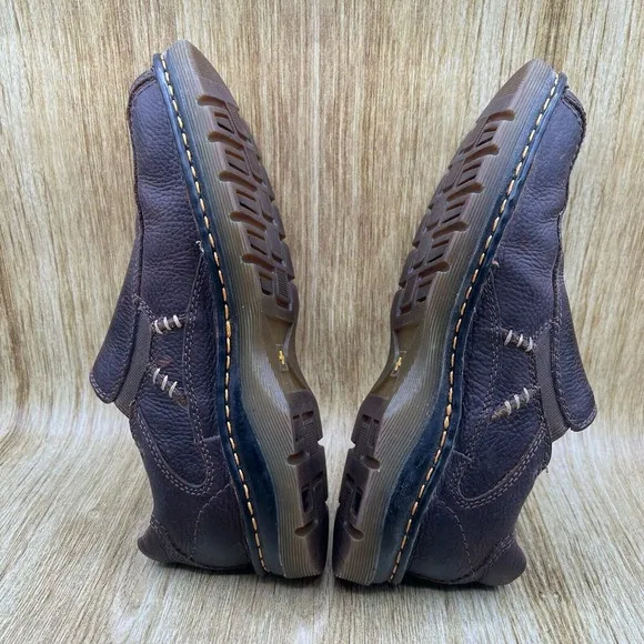 Dr.‎ Martens Mawgan Men's Size 9 Brown Leather Low Top Sneakers Shoes Casual