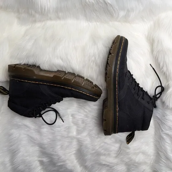 Dr. Martens Men's Bonny Extra Tough Poly Rubbery Boots Black Men’s 9 Womens 10