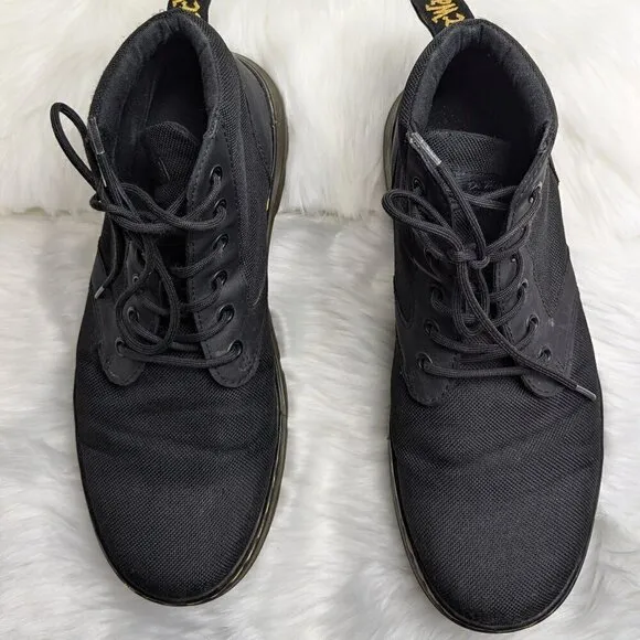 Dr. Martens Men's Bonny Extra Tough Poly Rubbery Boots Black Men’s 9 Womens 10