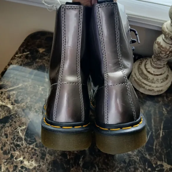 Dr. Martens PASCAL Comfort/Streetwear Boots Size 8 for Women in Metallic