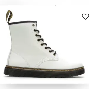 Dr Martens Size 6 Women White Patent Leather Combat Boots Zavala AW004