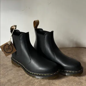 Dr Martens Vegan Leather Chelsea Boots 2976, Size 11 US Men’s/12 US Ladies, New!