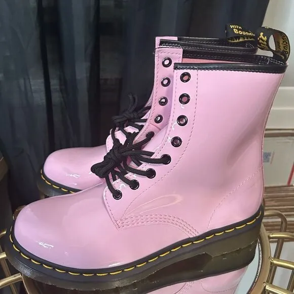 Dr. Martens 1460 Paten Leather Boots NEW