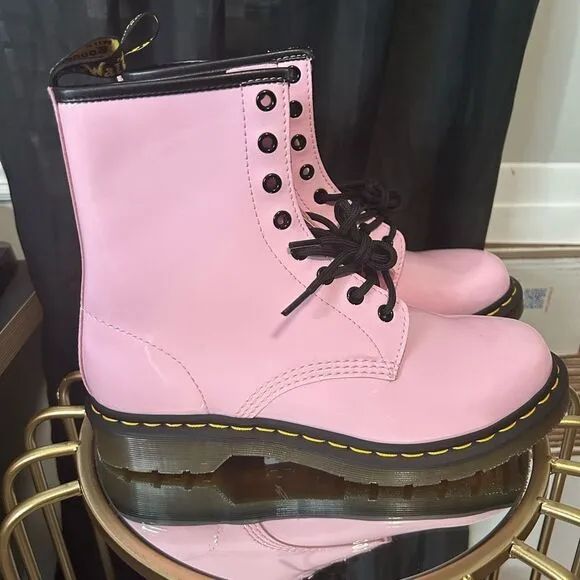 Dr. Martens 1460 Paten Leather Boots NEW