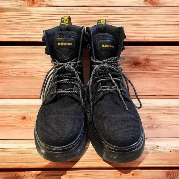 Dr. Martens Air Wair with Bouncing Soles Black Boots Size 8.5
