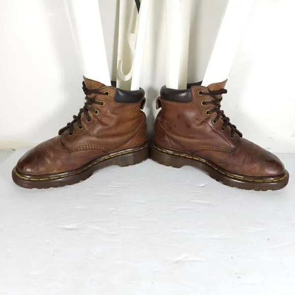 Dr Martens Women’s VTG Crazy Horse Uk4 US6 Brown gaucho Ankle Boots England