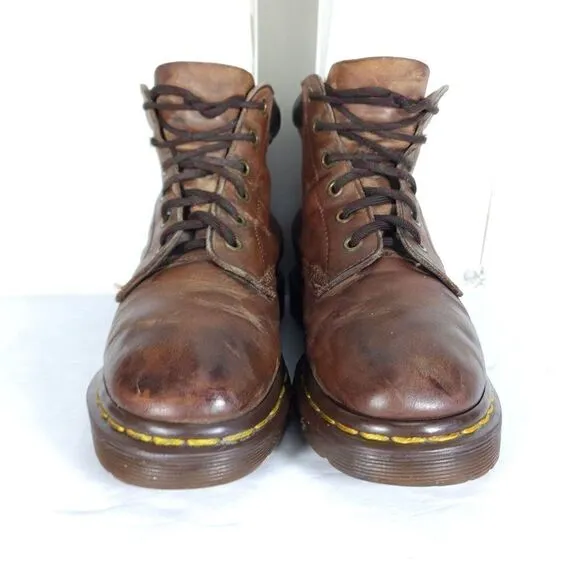 Dr Martens Women’s VTG Crazy Horse Uk4 US6 Brown gaucho Ankle Boots England