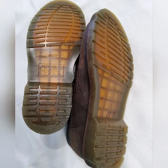 Dr.Martens Crazy Horse Leather Casual Shoes Size L-8 M-7