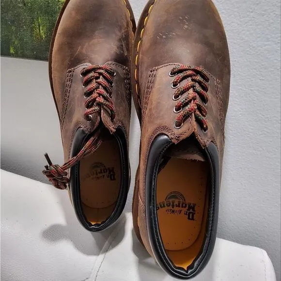 Dr.Martens Crazy Horse Leather Casual Shoes Size L-8 M-7