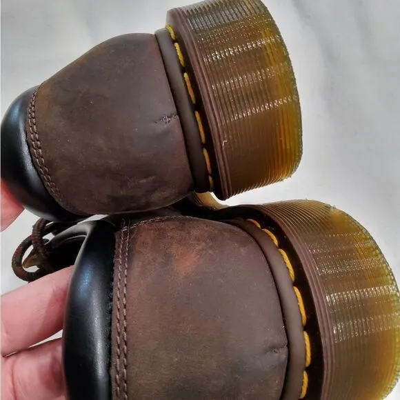 Dr.Martens Crazy Horse Leather Casual Shoes Size L-8 M-7