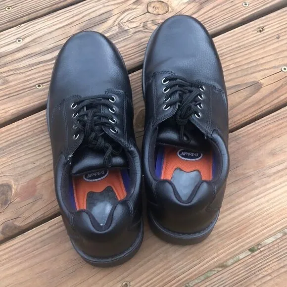Dr. Scholls Careers Dave Men's Black Leather