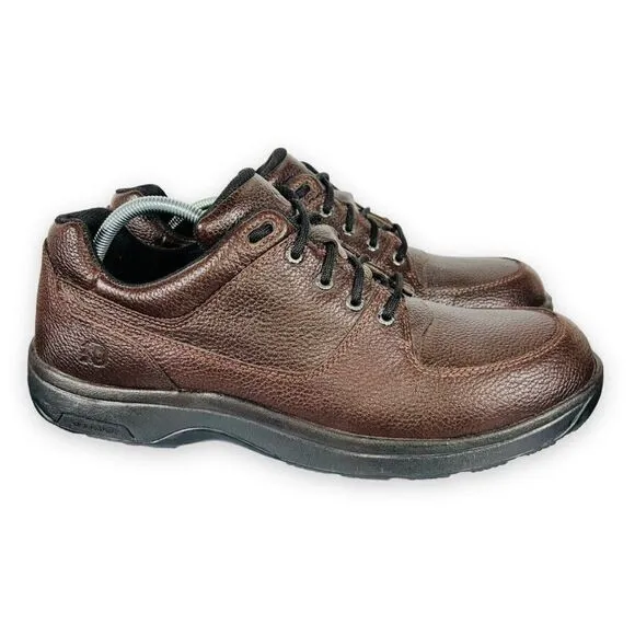 Dunham by New Balance Windsor Waterproof Oxford Brown 8000BR Men's 14D