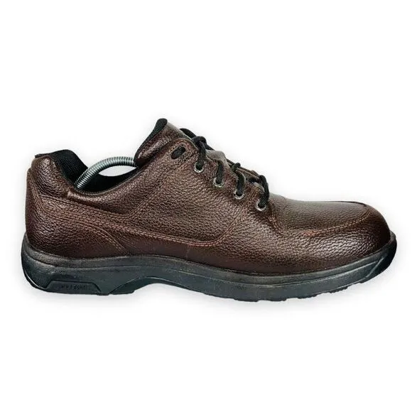 Dunham by New Balance Windsor Waterproof Oxford Brown 8000BR Men's 14D