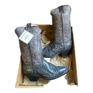 Durango grey mens cowbody boots Size 9EE