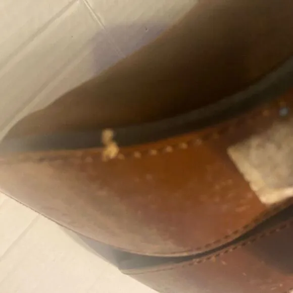 DURANGO Women’s 11” Western Shaft Stitch Tan Boots Size 7M SEE DESCRIPTION