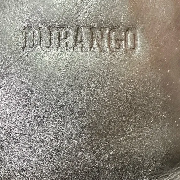 Durango Women’s Black Leather Harness Boots. Size 9