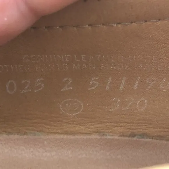 Earth Shoe Kalso Negative Heel Tan Suede Leather Slip On Loafers Size 12.5
