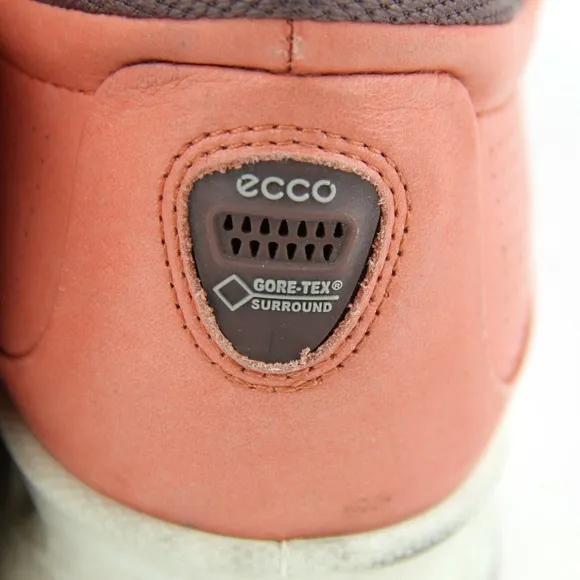 ECCO Cool GTX Exhale GoreTex Surround YAK Leather Shoes Womens Sz 40 - 9-9.5 US