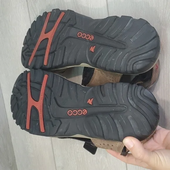 Ecco Mens Offroad Outdoor Hiking Comfort Hook&amp;loop Sandal shoes sz 45/11-11.5