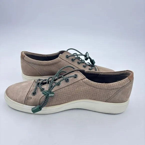 ECCO Men's Soft 7 Sneaker Navajo Brown Casual Leather Shoes Size 7