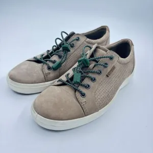 ECCO Men's Soft 7 Sneaker Navajo Brown Casual Leather Shoes Size 7