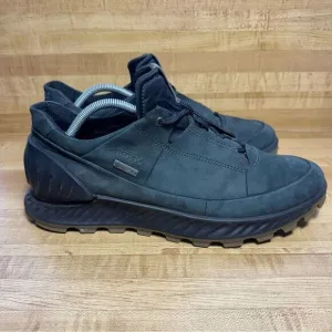 Ecco Men's Exostrike Outdoor Low Hiking Shoes Green Gore-Tex GTX Size 11 EUR 45