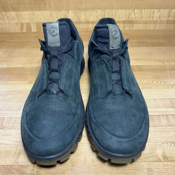 Ecco Men's Exostrike Outdoor Low Hiking Shoes Green Gore-Tex GTX Size 11 EUR 45