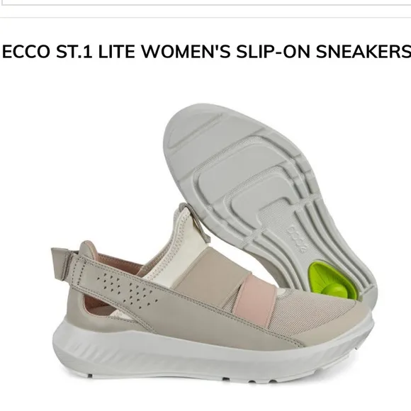 ECCO ST.1 LITE WOMEN'S SLIP-ON SNEAKERS