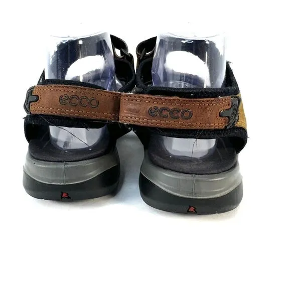 Ecco Yucatan Women's 41 US 10-10.5 Shoes Brown Black Gray Outdoor Hiking Sandals