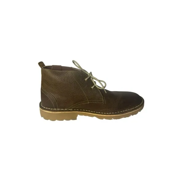 Eight Feet Veldskoen Size Men 9 Wom 11 Olive Brown Leather Lace Up Chukka Boots