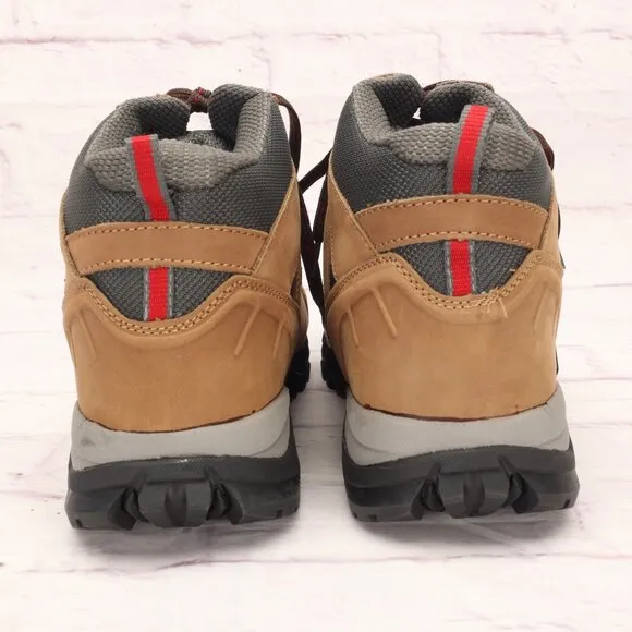 Elk Woods Highpoint Waterproof Hiking Boots Shoes 10M Brown Suede Lace-Up