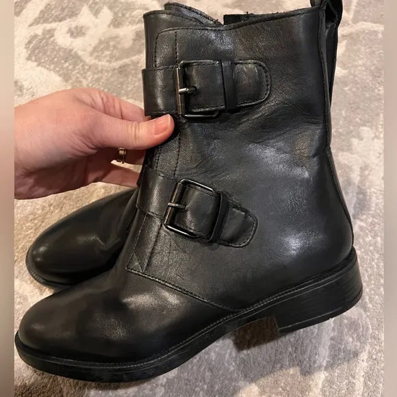Emanuele Crasto leather boots