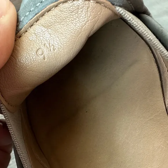 Everlane Nubuck Street Shoe Slip On Shoes - Gray Taupe (Size 9.5)