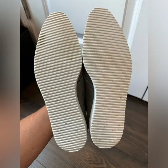 Everlane Nubuck Street Shoe Slip On Shoes - Gray Taupe (Size 9.5)