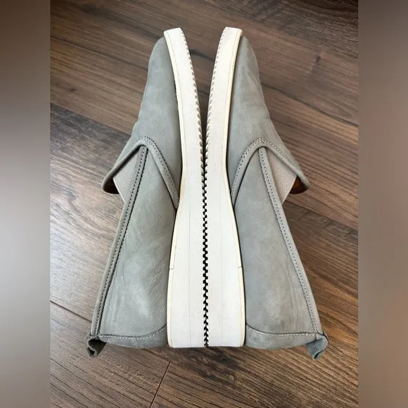 Everlane Nubuck Street Shoe Slip On Shoes - Gray Taupe (Size 9.5)