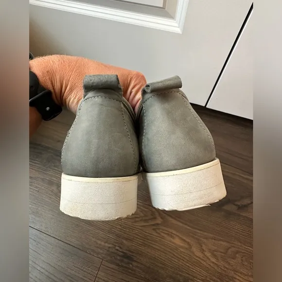 Everlane Nubuck Street Shoe Slip On Shoes - Gray Taupe (Size 9.5)