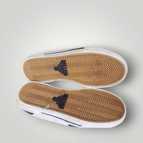 FALLEN PATRIOT CUPSOLE SKATEBOARD SHOES Men's Navy White Sneakers Size 8