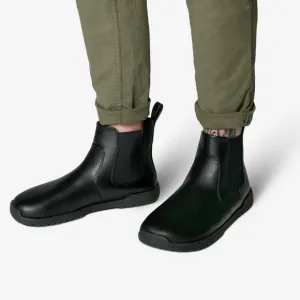 FeelGrounds Black Chelsea Boots Men’s Size 9 Women’s 11