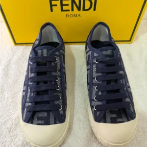 Fendi Men's Blue Sneakers