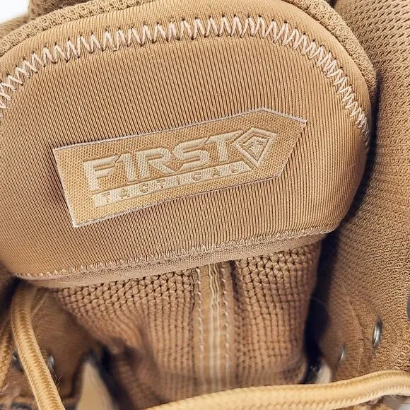 First Tactical Men’s Boots Size 12W Operator Boot 7 Inches Coyote Brown 165010