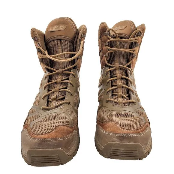 First Tactical Men’s Boots Size 12W Operator Boot 7 Inches Coyote Brown 165010