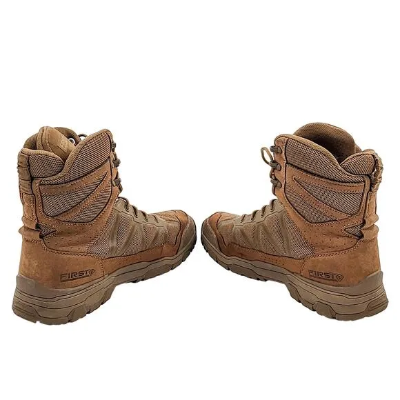 First Tactical Men’s Boots Size 12W Operator Boot 7 Inches Coyote Brown 165010