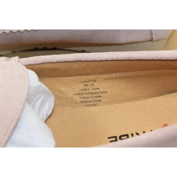 Five Tribe Women's Shoes Casual Slip On Suede Rose Embroidered Lucky Horseshoe 8