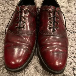 FLORSHEIM Imperial 93328 Burgundy Leather Plain Toe Oxford Men's Shoes US 9.5D