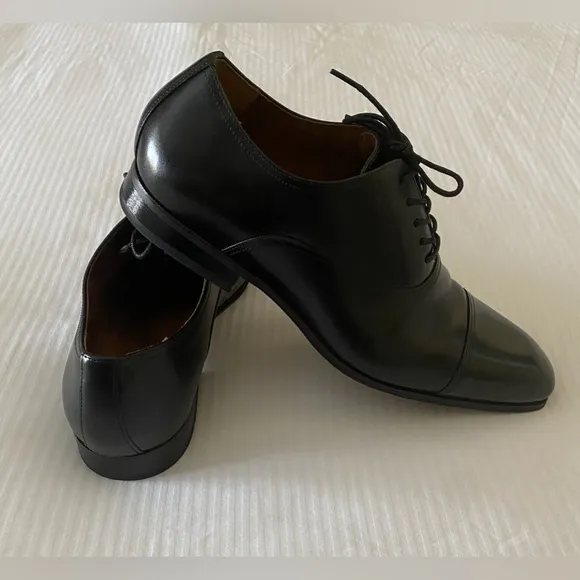 🛒👞🪻Florsheim Men’s shoes Black Corbetta Oxford Cap Toe,Size 12.