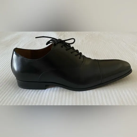 🛒👞🪻Florsheim Men’s shoes Black Corbetta Oxford Cap Toe,Size 12.
