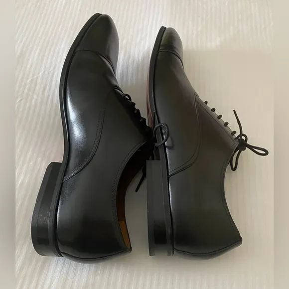 🛒👞🪻Florsheim Men’s shoes Black Corbetta Oxford Cap Toe,Size 12.