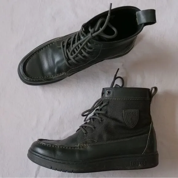 Forrest green Polo Ralph Lauren ranger boots
