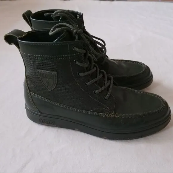 Forrest green Polo Ralph Lauren ranger boots